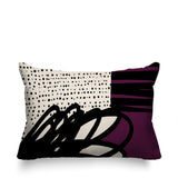 Jofre Abstract Reversible Indoor/Outdoor Rectangle Pillow