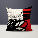 Jofre Abstract Reversible Indoor/Outdoor Square Pillow