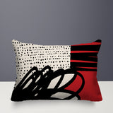 Jofre Abstract Reversible Indoor/Outdoor Rectangle Pillow