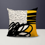 Jofre Abstract Reversible Indoor/Outdoor Square Pillow