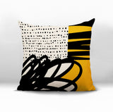 Jofre Abstract Reversible Indoor/Outdoor Square Pillow
