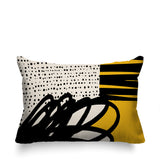 Jofre Abstract Reversible Indoor/Outdoor Rectangle Pillow