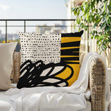 Jofre Abstract Reversible Indoor/Outdoor Square Pillow