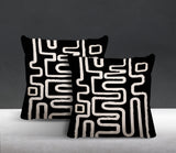 Joni Abstract Reversible Indoor/Outdoor Square Pillow