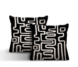 Joni Abstract Reversible Indoor/Outdoor Square Pillow