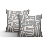 Joni Abstract Reversible Indoor/Outdoor Square Pillow