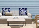 Joni Abstract Reversible Indoor/Outdoor Square Pillow