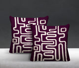 Joni Abstract Reversible Indoor/Outdoor Square Pillow