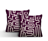 Joni Abstract Reversible Indoor/Outdoor Square Pillow