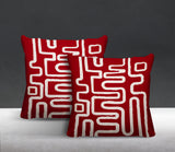 Joni Abstract Reversible Indoor/Outdoor Square Pillow