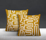 Joni Abstract Reversible Indoor/Outdoor Square Pillow