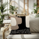 Jovi Abstract Reversible Indoor/Outdoor Square Pillow