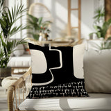 Jovi Abstract Reversible Indoor/Outdoor Square Pillow