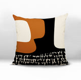 Jovi Abstract Reversible Indoor/Outdoor Square Pillow