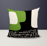 Jovi Abstract Reversible Indoor/Outdoor Square Pillow