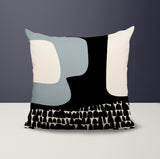 Jovi Abstract Reversible Indoor/Outdoor Square Pillow