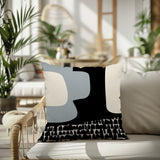 Jovi Abstract Reversible Indoor/Outdoor Square Pillow