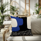 Jovi Abstract Reversible Indoor/Outdoor Square Pillow
