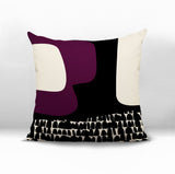 Jovi Abstract Reversible Indoor/Outdoor Square Pillow