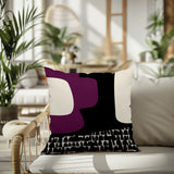 Jovi Abstract Reversible Indoor/Outdoor Square Pillow