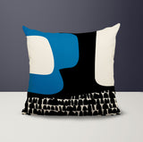 Jovi Abstract Reversible Indoor/Outdoor Square Pillow