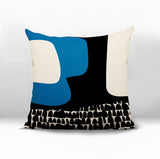 Jovi Abstract Reversible Indoor/Outdoor Square Pillow