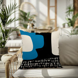 Jovi Abstract Reversible Indoor/Outdoor Square Pillow