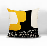 Jovi Abstract Reversible Indoor/Outdoor Square Pillow