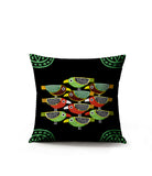 PolyTwill Bird Square Indoor/Outdoor Throw Pillow