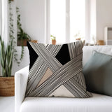 Judy Abstract Spun Polyester Square Indoor/Outdoor Throw Pillow