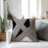 Judy Abstract Spun Polyester Square Indoor/Outdoor Throw Pillow