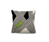 Judy Abstract Spun Polyester Square Indoor/Outdoor Throw Pillow
