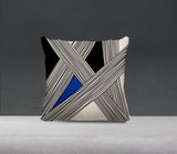 Judy Abstract Spun Polyester Square Indoor/Outdoor Throw Pillow