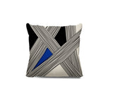 Judy Abstract Spun Polyester Square Indoor/Outdoor Throw Pillow