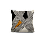 Judy Abstract Spun Polyester Square Indoor/Outdoor Throw Pillow