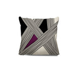 Judy Abstract Spun Polyester Square Indoor/Outdoor Throw Pillow