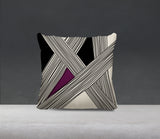 Judy Abstract Spun Polyester Square Indoor/Outdoor Throw Pillow