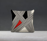 Judy Abstract Spun Polyester Square Indoor/Outdoor Throw Pillow