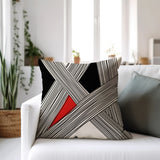 Judy Abstract Spun Polyester Square Indoor/Outdoor Throw Pillow