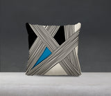 Judy Abstract Spun Polyester Square Indoor/Outdoor Throw Pillow