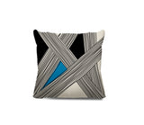 Judy Abstract Spun Polyester Square Indoor/Outdoor Throw Pillow