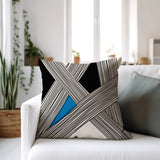 Judy Abstract Spun Polyester Square Indoor/Outdoor Throw Pillow