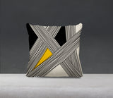 Judy Abstract Spun Polyester Square Indoor/Outdoor Throw Pillow