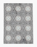 Juga low pile chair mat in Grey