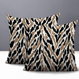 Jules Zebra Print Indoor/Outdoor Reversible Square Pillow