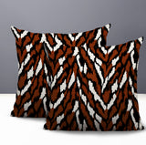 Jules Zebra Print Indoor/Outdoor Reversible Square Pillow