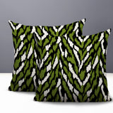 Jules Zebra Print Indoor/Outdoor Reversible Square Pillow