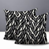 Jules Zebra Print Indoor/Outdoor Reversible Square Pillow