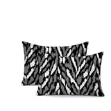 Jules Zebra Print Indoor/Outdoor Reversible Rectangular Pillow