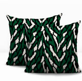 Jules Zebra Print Indoor/Outdoor Reversible Square Pillow